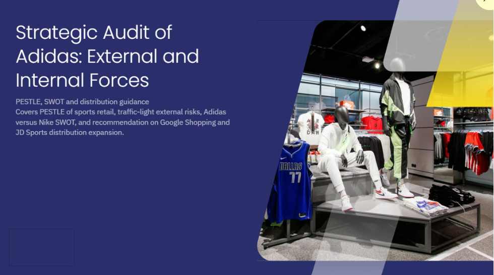 Strategic audit of Adidas