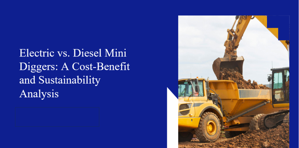 Electric versus diesel mini diggers analysis